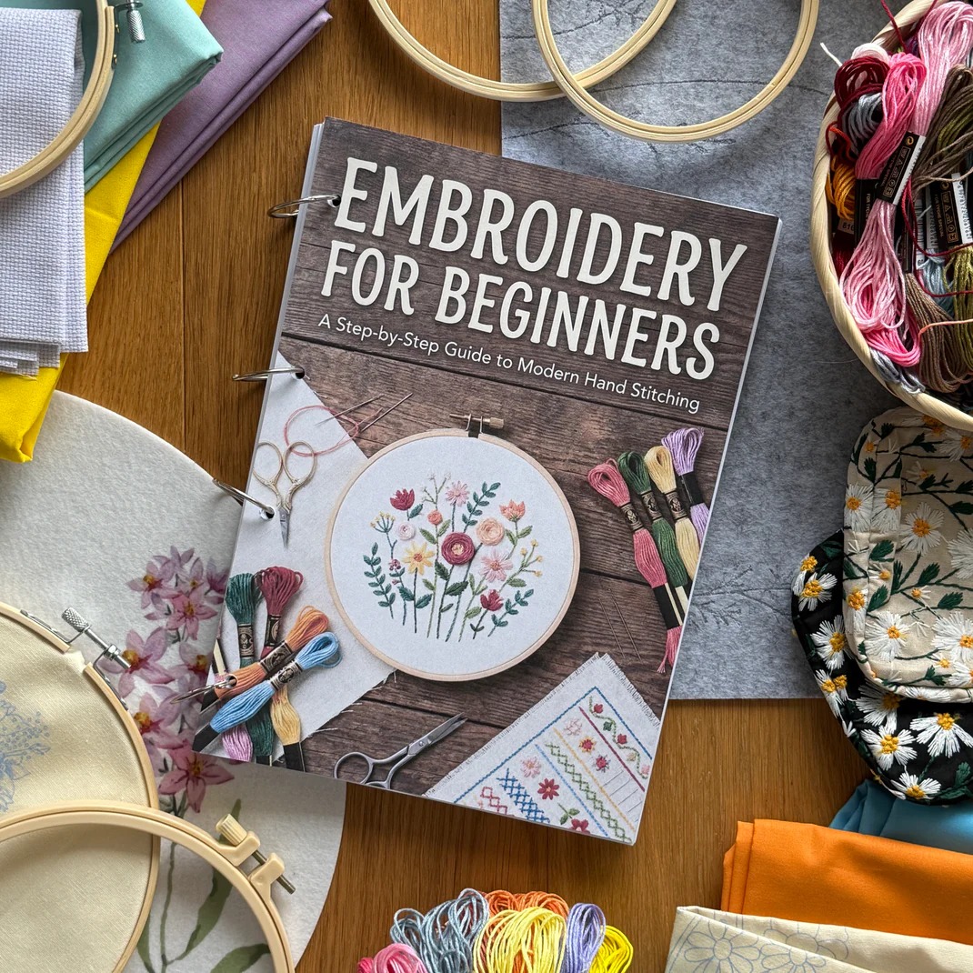Embroidery notes preview — stitches, patterns, and techniques
